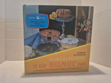 Nordic Ware - Orange Bundt Cake Pan - Vintage Ombre Gradient - [NIB] picture