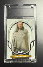 2025 Topps Star Wars Smugglers Outpost Galactic Antiques Qui-Gon Jinn 10/10 picture