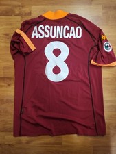 Maglia As Roma Worn Marcos Assunção 2001/2002 picture