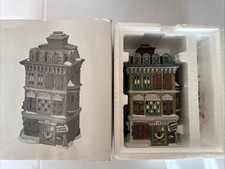 Dept 56 Flat of Ebenezer Scrooge 55875 Dickens Village Christmas House Lighted picture