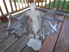 VINTAGE Mirage LTD Bohemia  ACRYLIC Frosted Nude Sculpture Lucite Figurine