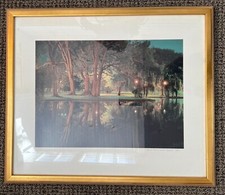 SIGNED Boston Common Framed Photograph -