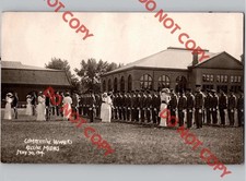 WOW 1914 Military Day At University Illinois Champaign County IL RPPC Real Photo picture