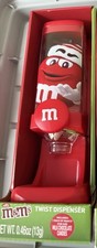 M&M’s Twist Dispenser Christmas Holiday Edition  Red M&M- NIB picture