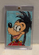 Topps Disney Goofy 1/1 Max Goof Sketch Auto picture