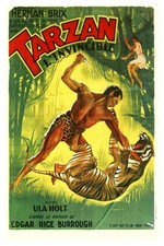Tarzan L'Invincible Poster - 1930s Jungle Adventure 🌿🗡️ - 24x36” - 200gsm picture