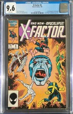 X-Factor #6 CGC 9.6 1st Apocalypse Marvel Comics 1986 White Pages picture