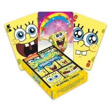 AQUARIUS Spongebob Faces Playing Cards - Spongebob Themed Deck of Cards picture