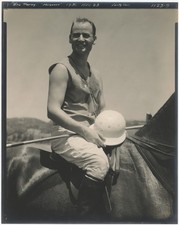 Edward Steichen Eric Pedley Polo Player Vanity Fair 1931 Athlete Photograph picture