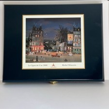 Vintage Cigar Box Michel Delacroix Montecristo Le Cigare de L'an 2000 5 tubes picture
