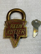 Antique Brass Keen Kutter E. C. Simmons Padlock picture