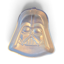 Vintage Wilton Cake Pan Star Wars Darth Vader 1980 Aluminum 502-1409 picture