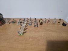 Vintage Wade Red Rose Tea Nursery Rhyme Figurines Lot of 22 Whimsies 1971-1979 picture