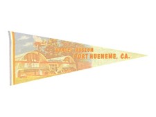 Vintage Seabee Museum Port Hueneme CA Pennant Felt 29 Inch picture