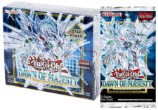 Yu-Gi-Oh 1st Edition Dawn of Majesty Booster from Display Box English TCG YUGI picture