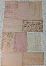 WWI Austria-Hungary Feldpost Lot of 10 Soldier Letters 1915-1918 K.u.K #01 picture