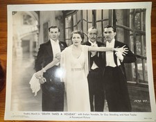 1934 Death Takes a Holiday Fredric March Evelyn Venable Original 8x10 Photo picture