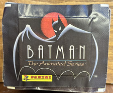 1993 Panini Batman The Animated Series Sticker Pack Lot of 50 sealed pack picture
