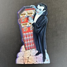 Vtg 1993 18” Doritos Pepsi Retail Cardboard Store Display Dracula Halloween 90s picture