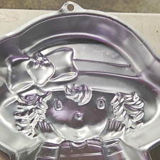 Wilton Strawberry Shortcake Vintage Cake Pan 2105-7040 Htf Aluminum picture