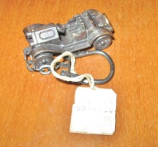 Vintage Mini 1913 Stutz Metal Car Key Chain Vintage Keyring Made Hong Kong picture