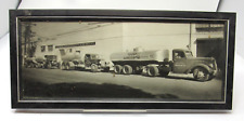 Petaluma Cooperative Creamery Western Condensing Trucks Photograph c1950s picture