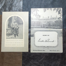 Vtg 1949 brochures franklin d roosevelt home museum library hyde park ny history picture