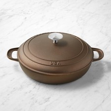 Made In Seasoned Cast Iron Braiser, 4-Qt, New - Authentic -  picture