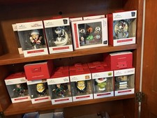Lot of 25 Hallmark Collectible Movie Character Ornaments with Box Classic Films picture