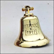 Brass Anchor Ship Bell Titanic Bell 1912 London Hanging Bell Wall Decor Nautical picture