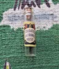 Vintage 1900's VERY tiny sample/ apothecary bottle of Colgate's La France Rose picture