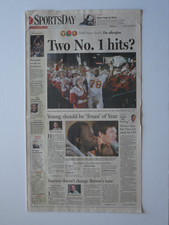 The Dallas Morning News - Sports Day - January 6, 2006  picture