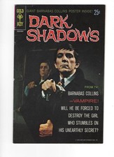Dark Shadows # 1 Gold Key 1968  FN/VF  Beauty From TV Barnabas Collins Combine picture