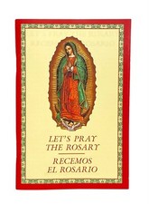 Let's Pray The Rosary Recemos El Rosario English and Spanish Libro Prayer Book picture
