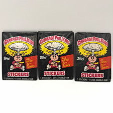 1986 Topps Garbage Pail Kids Series 5  Wax Pack Rare 