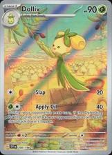 Pokemon Dolliv 200/198 Illustration Rare Scarlet & Violet Holo Near Mint picture