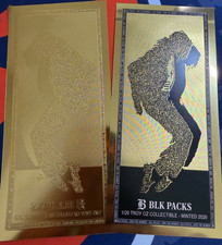 Authentic GoldBack Leaf Foil Note 1/20 Troy Oz. Michael Jackson Collectible picture