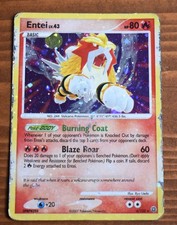 Entei 4/132 Secret Wonders Holo Rare Pokemon Card picture