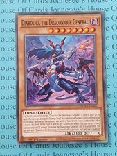 Diabolica the Draconique General DUNE-EN096 Yu-Gi-Oh Card 1st Edition New picture