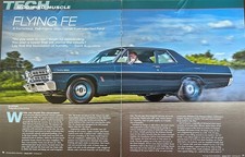 1967 FORD CUSTOM 500 2 DOOR FE V8 COLOR 6 Page Article 460 HP picture