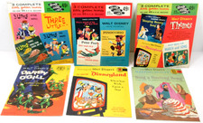 Walt Disney 78 & 45 RPM Record Lot Vtg 1950s Golden Disneyland picture