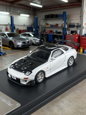 1:64 RX-7 FD3S Amemiya RE Tuned Carbon Hood Alloy Model Car for Display picture