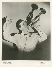 Henry Busse jazz trumpet player antique photo picture