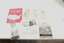 Farming Pamphlets Grow Trees Weeds and Grass Spraying Lot of Ca. 1950's - 60's  picture