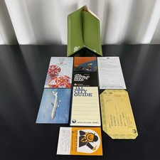 Vintage 1960s Japan Air Lines JAL Travel Mate - City Guide, Postcard, Route Maps picture