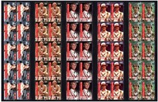 Peter Davison Dr Who Set Of 5 Mint Tv Stamp Strips picture