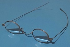 Antique Eye Glasses Dr. Haux $2 On Bridge stem replaced A D2 picture