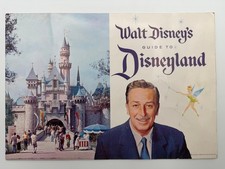 Vintage Walt Disney's Guide to Disneyland Souvenir Booklet 1958 Tinkerbell picture