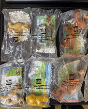 Disney Lion King Complete 7 Toy set + Extras 1994 Burger King Toys picture