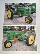 2 1941 John Deere model H Tractor Photos at County Fair (22B) picture